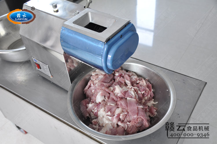 臺(tái)式絞切機(jī)切肉片
