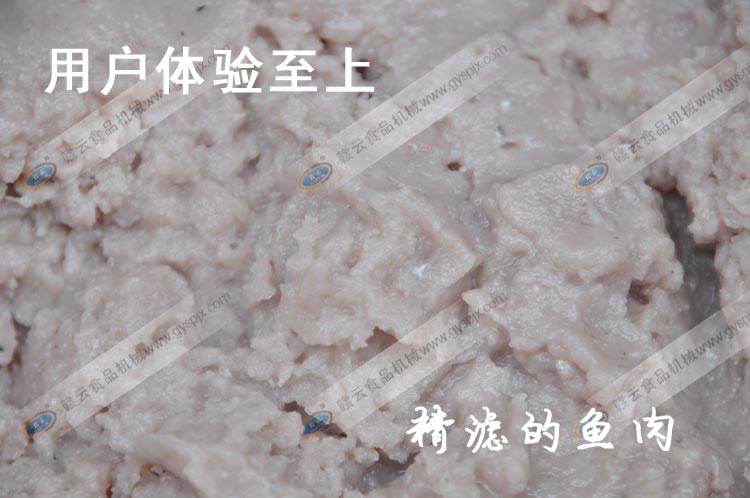 精濾的魚(yú)肉
