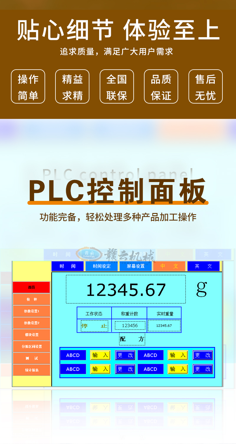 PLC������幦��������p��̎����N�a(ch��n)Ʒ�ӹ�����